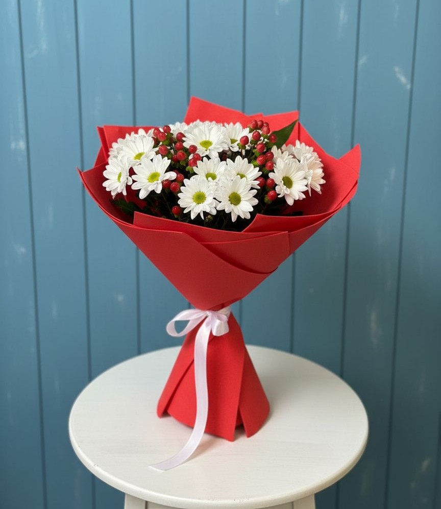 Букет цветов из: Хризантемы в Головково