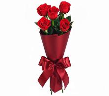 Букет 5 Красных роз Эдлесс Лав в Головково