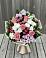 Букет цветов из: Альстромерии, Гвоздики, Розы и Хризантемы в Головково