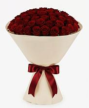 Букет 101 Бордовая роза Блэк Бакарра в Головково