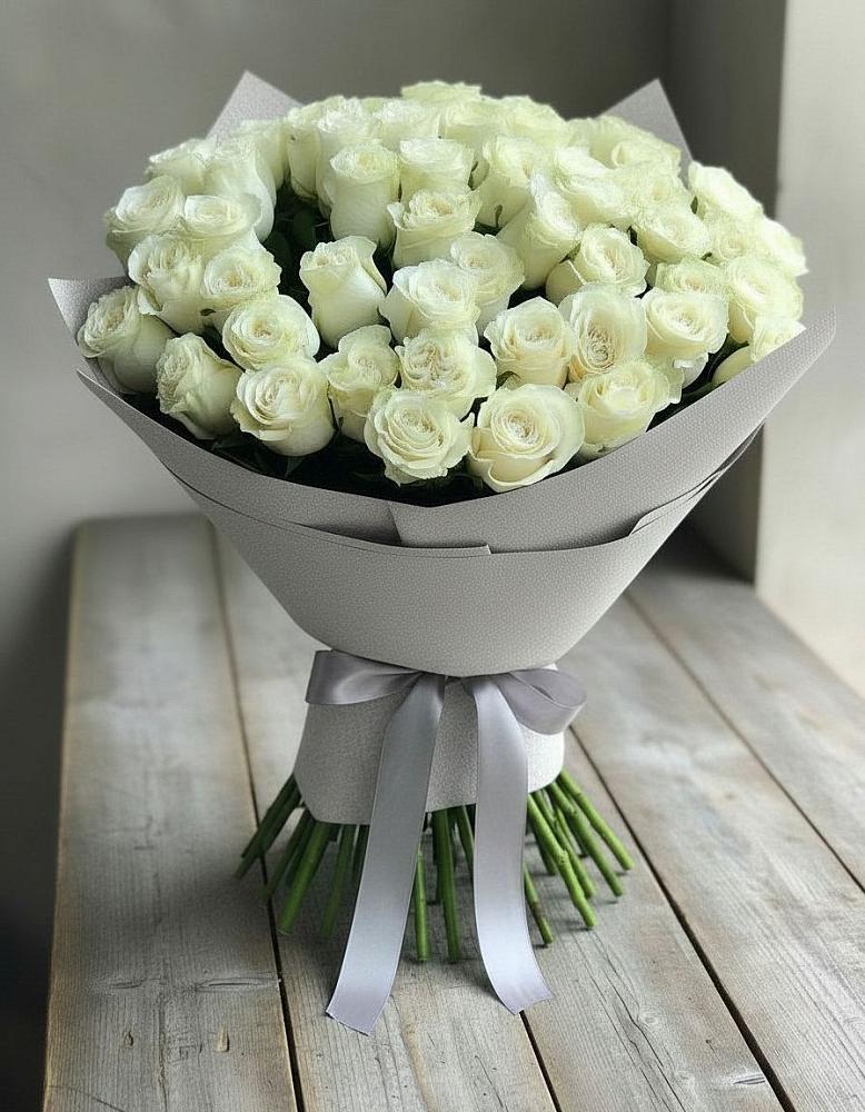 Букет 35 Белых роз в Головково