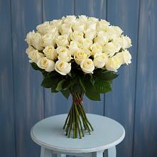 Букет 51 Белая роза Эдлесс Лав #REPLACE_PRED# Головково