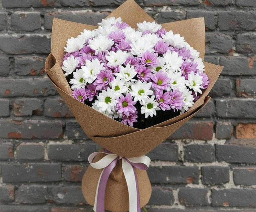 Букет цветов из: Хризантемы в Головково