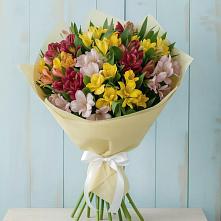 Букет цветов из:  Альстромерии в Головково