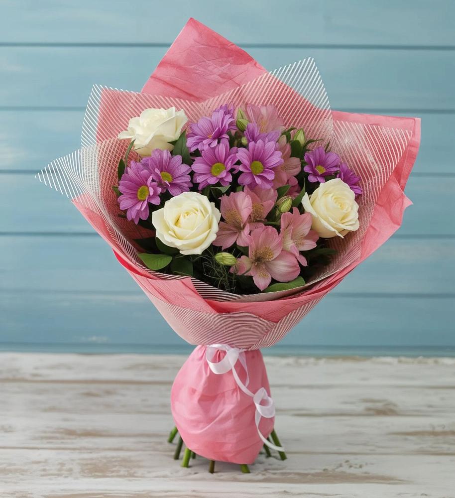 Букет цветов из: Герберы в Головково