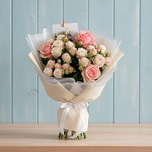 Букет цветов из:  Розы в Головково