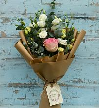 Букет цветов из:  Розы и Лизиантусы #REPLACE_PRED# Головково